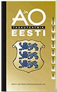 A ja O. Taskuteatmik. Eesti