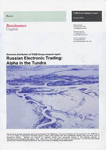 Russian Electronic Trading: Alpha in the Tundra
