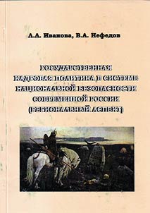 State policy for human resources in system of national security in contemporary Russia (regional aspect)