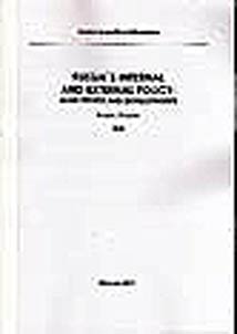 Russia’s internal and external policy: main trends and developments