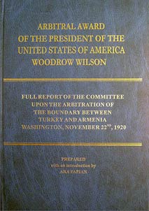 Arbitral award of the President of the United States of America Woodrow Wilson