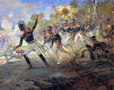 Patriotic War of 1812 on cards