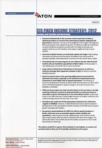 CIS fixed income strategy: 2Q12