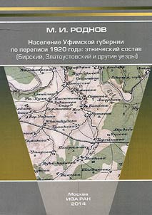 Population of Ufa province according to the census of 1920: