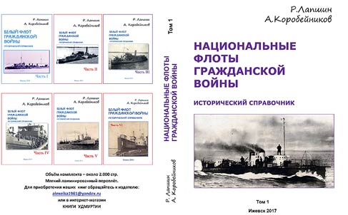 Nat︠s︡ionalʹnye floty graz︠h︡danskoĭ voĭny. 1917 - 1920 gg.
