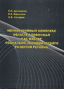 Meliorativnyĭ kompleks oblasteĭ Povolz︠h︡ʹi︠a︡ kak faktor sot︠s︡ialʹno-ekonomicheskogo razvitii︠a︡ regiona