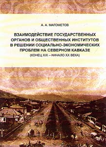 Cooperation of government bodies and public institutions in solution of social and economic problems at the North Caucasus (the late XIXth - early XXth century)