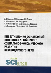 Investment financial potential of sustainable socio-economic development of Krasnodar Region