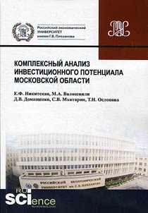 Kompleksnyĭ analiz investit︠s︡ionnogo potent︠s︡iala Moskovskoĭ oblasti
