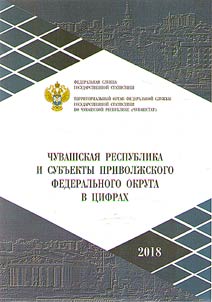 Chuvashskai︠a︡ Respublika i subʺekty Privolz︠h︡skogo federalʹnogo okruga v t︠s︡ifrakh