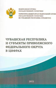 Chuvashskai︠a︡ Respublika i subʺekty Privolz︠h︡skogo federalʹnogo okruga v t︠s︡ifrakh