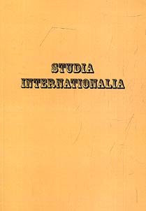 Studia internationalia
