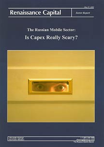 The Russian Mobile Sector: Is Capex Really Scary?