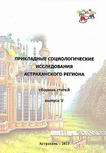 Applied sociological studies of Astrakhan' Region