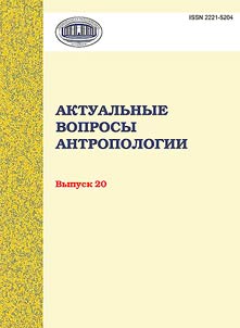 Актуальные вопросы антропологии