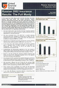 Russian 2002 Insurance Results
