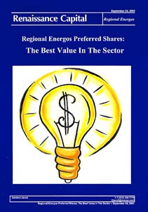 Regional Energos Preferred Shares: The Best Value In The Sector