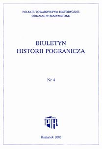 Biuletyn Historii Pogranicza