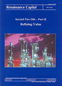 Second-Tier Oils - Part II: Refining Value