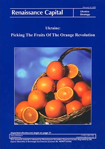 Ukraine. Picking the Fruits of the Orange Revolution