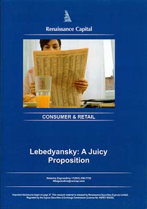 Lebedyansky: A Juicy Proposition